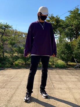 キャップを使った 韓国コーデ のメンズ人気ファッションコーディネート Wear