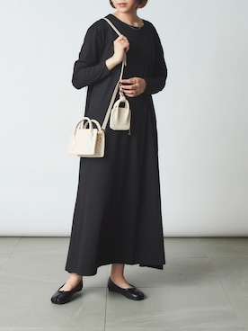 「MAISON BREEZE（メゾンブリーズ）のアイテム」を使った、shihoさん（レディース・164cm）の春コーディネート