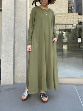 「MAISON BREEZE（メゾンブリーズ）のアイテム」を使った、shihoさん（レディース・164cm）の春コーディネート