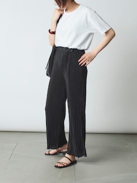 「MAISON BREEZE（メゾンブリーズ）のアイテム」を使った、shihoさん（レディース・164cm）の春コーディネート