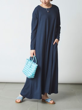 「MAISON BREEZE（メゾンブリーズ）のアイテム」を使った、shihoさん（レディース・164cm）の春コーディネート