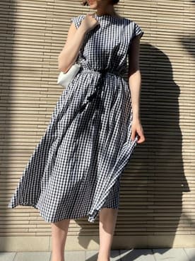 「MAISON BREEZE（メゾンブリーズ）のアイテム」を使った、shihoさん（レディース・164cm）の春コーディネート