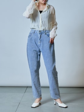 「MAISON BREEZE（メゾンブリーズ）のアイテム」を使った、shihoさん（レディース・164cm）の夏コーディネート