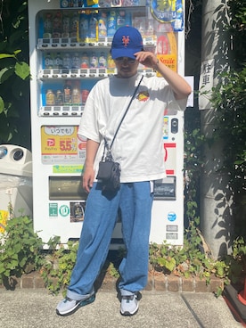 「KEEN（キーン）のアイテム（財布/小物）」を使った、waitaさん（メンズ・171cm）の夏コーディネート