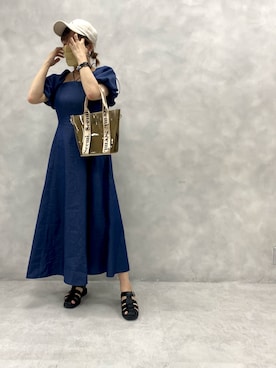 南侑希さん（レディース・160cm）の夏コーディネート