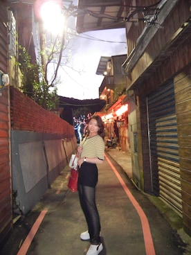 「Kastane」｜「アイテム（腕時計）」を使った、yamoさん（レディース・169cm）の春コーディネート