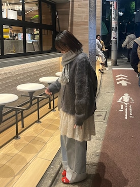 「アイテム（その他トップス）」を使った、omuraisu🥚さん（レディース・156cm）の春コーディネート