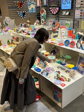 「TORY BURCH（トリーバーチ）のアイテム」を使った、omuraisu🥚さん（レディース・156cm）の春コーディネート