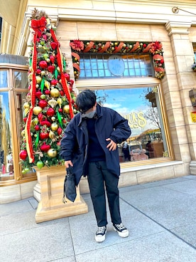 「低身長男子」｜kenさん（メンズ・168cm）の冬コーディネート