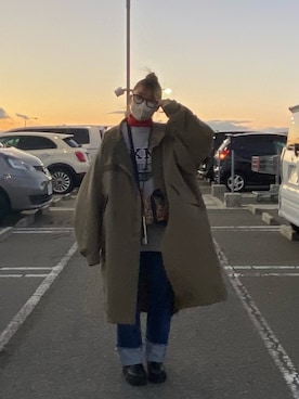 「アイテム（ブーツ）」を使った、nayuさん（レディース・157cm）の冬コーディネート