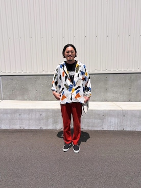 「TAKEO KIKUCHI（タケオキクチ）のアイテム」を使った、kao.83さん（メンズ・171cm）の夏コーディネート
