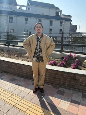 「COOTIE PRODUCTIONS（クーティープロダクションズ）のアイテム」を使った、kao.83さん（メンズ・171cm）の春コーディネート