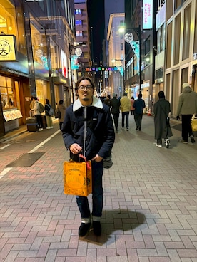 「COOTIE PRODUCTIONS（クーティープロダクションズ）のアイテム」を使った、kao.83さん（メンズ・171cm）の春コーディネート