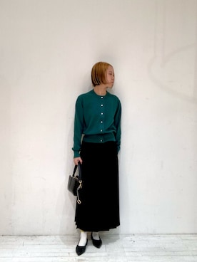 「アイテム（スカート）」を使った、ハルさん（レディース・163cm・30代）の秋コーディネート
