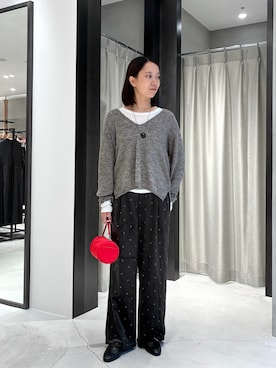 「URBAN RESEARCH DOORS(アーバンリサーチドアーズ)のアイテム(ネックレス)」を使った、ハルさん(レディース・163cm)の秋コーディネート