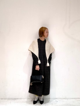 「URBAN RESEARCH DOORS(アーバンリサーチドアーズ)のアイテム(ワンピース)」を使った、ハルさん(レディース・163cm)の秋コーディネート