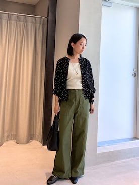 「URBAN RESEARCH DOORS（アーバンリサーチドアーズ）のアイテム（タンクトップ）」を使った、ハルさん（レディース・163cm）の夏コーディネート