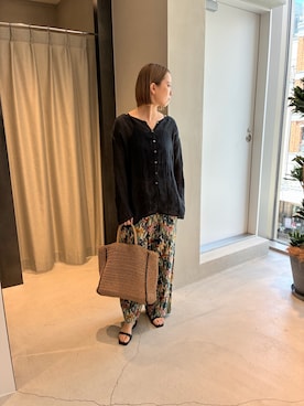 「かぐれ（カグレ）のアイテム」を使った、ハルさん（レディース・163cm）の夏コーディネート