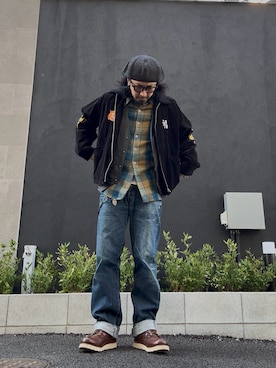 「McGREGOR（マックレガー）のアイテム」を使った、tomozoさん（メンズ・170cm）の春コーディネート