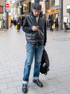 「RALPH LAUREN（ラルフ ローレン）のアイテム」を使った、tomozoさん（メンズ・170cm）の冬コーディネート