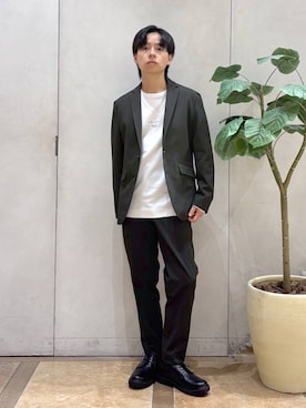 おばさん(メンズ・166cm)の秋コーディネート