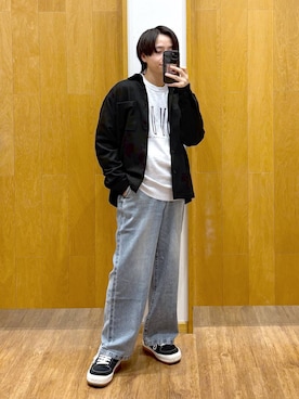 おばさん（メンズ・166cm）の秋コーディネート