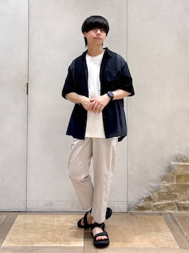 おばさん（メンズ・166cm）の夏コーディネート