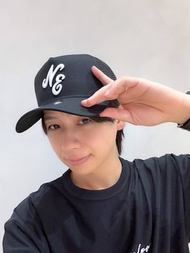 「GLOBAL WORK（グローバルワーク）のアイテム（帽子）」を使った、おばさん（メンズ・166cm）の夏コーディネート