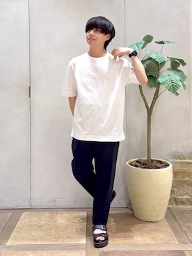 おばさん（メンズ・166cm）の夏コーディネート