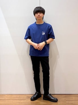「アイテム（その他シューズ）」を使った、おばさん（メンズ・166cm）の夏コーディネート