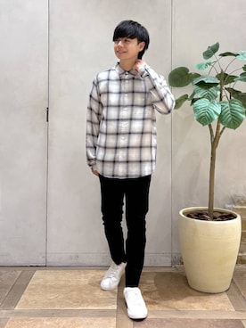 おばさん（メンズ・166cm）の秋コーディネート