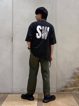 おばさん（メンズ・166cm）の夏コーディネート