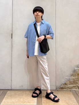 おばさん（メンズ・166cm）の夏コーディネート