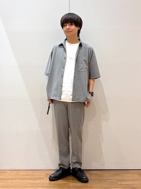 おばさん（メンズ・166cm）の春コーディネート