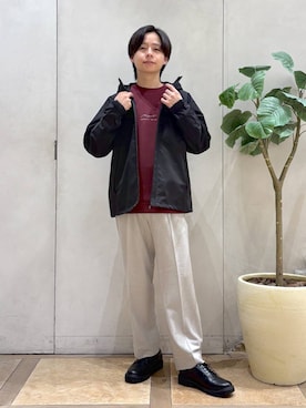 「GLOBAL WORK（グローバルワーク）のアイテム（マウンテンパーカー）」を使った、おばさん（メンズ・166cm）の秋コーディネート