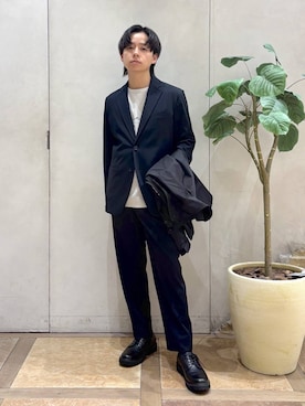 おばさん(メンズ・166cm)の秋コーディネート