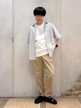 おばさん(メンズ・166cm)の夏コーディネート