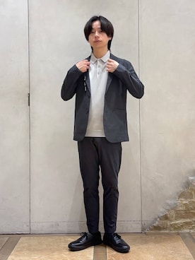 おばさん（メンズ・166cm）の春コーディネート