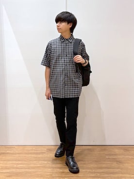 おばさん（メンズ・166cm）の秋コーディネート