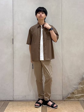おばさん（メンズ・166cm）の夏コーディネート