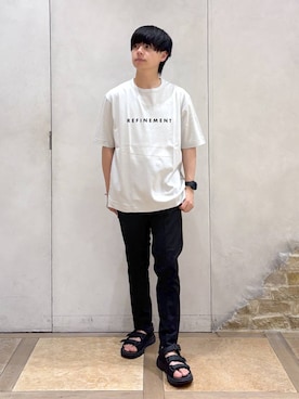 おばさん（メンズ・166cm）の夏コーディネート