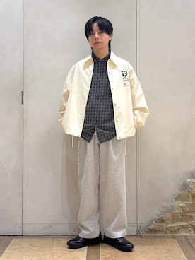 おばさん（メンズ・166cm）の秋コーディネート