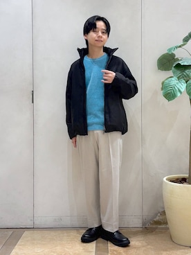 「アイテム（その他シューズ）」を使った、おばさん（メンズ・166cm）の秋コーディネート