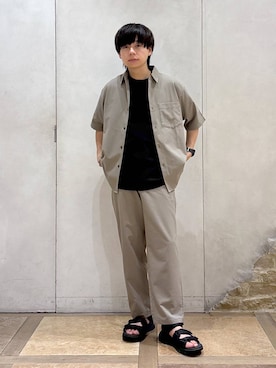 おばさん(メンズ・166cm)の夏コーディネート
