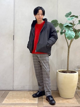 おばさん（メンズ・166cm）の冬コーディネート