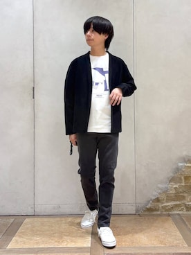 おばさん(メンズ・166cm)の春コーディネート