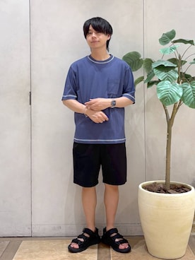 おばさん（メンズ・166cm）の夏コーディネート