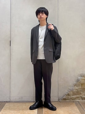 おばさん(メンズ・166cm)の秋コーディネート