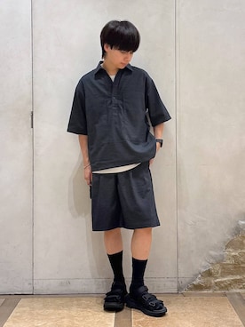 おばさん(メンズ・166cm)の夏コーディネート