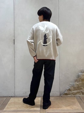「GLOBAL WORK（グローバルワーク）のアイテム（トップス）」を使った、おばさん（メンズ・166cm）の秋コーディネート